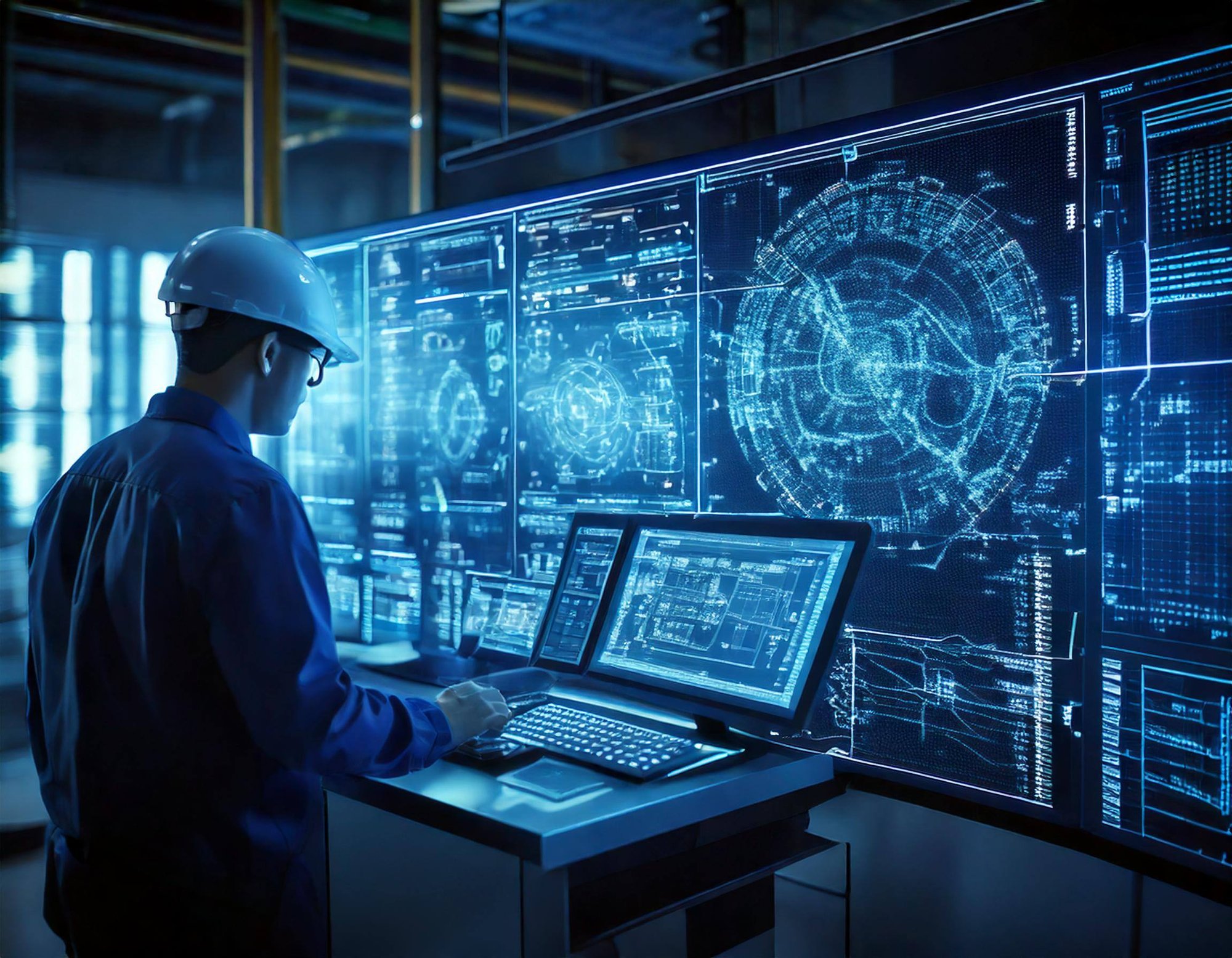 Predictive maintenance with AI systems proactively assessing needs to avoid equipment failures in aerospace.